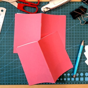 Művészpapír borítós notesz 20-21 - otthon & életmód - papír, írószer - jegyzetfüzet & napló - Meska.hu