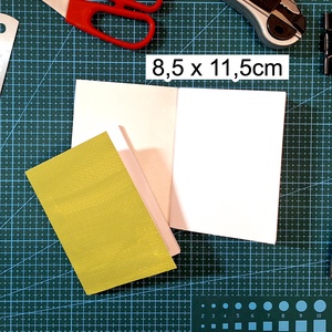 Művészpapír borítós notesz 13-14 , Otthon & Életmód, Papír, írószer, Jegyzetfüzet & Napló, Újrahasznosított alapanyagból készült termékek, Könyvkötés, MESKA
