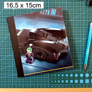 Lego Batman és Joker füzet 12 , Otthon & Életmód, Papír, írószer, Jegyzetfüzet & Napló, Újrahasznosított alapanyagból készült termékek, Könyvkötés, MESKA