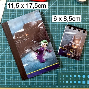 Lego Batman és Joker notesz 10-11 - Meska.hu