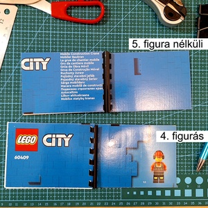 Lego city notesz 4-5 - otthon & életmód - papír, írószer - jegyzetfüzet & napló - Meska.hu