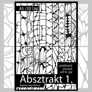 Letölthető színező - Absztrakt 1 - Meska.hu