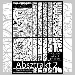 Letölthető színező - Absztrakt 2 - Meska.hu