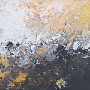 60x100 Vászon festmény - művészet - festmény - akril - Meska.hu
