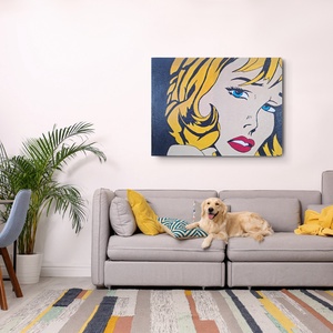 60x80 PopArt festmény, Művészet, Festmény, Akril, Festészet, MESKA