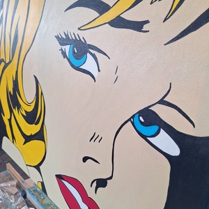 60x80 PopArt festmény - művészet - festmény - akril - Meska.hu