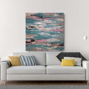 80x80cm Vászon festmény - Meska.hu