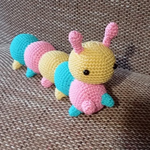 Százlábú - babacsörgő, Játék & Sport, Baba & babaház, Baba, Horgolás, Varrás, MESKA