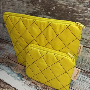 Citrom sárga neszeszer szett , Szépségápolás, Arcápolás, Smink kellék, Varrás, MESKA