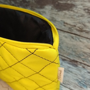 Citrom sárga neszeszer szett  - szépségápolás - arcápolás - smink kellék - Meska.hu