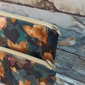 Szívecskés neszeszer szett  - szépségápolás - arcápolás - smink kellék - Meska.hu