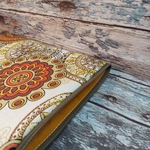 Sárga mandala mintás könyv tok tablet tok ebook tok  - táska & tok - ebook & tablet tok - Meska.hu