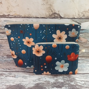 Virág mintás neszeszer szett  - Meska.hu