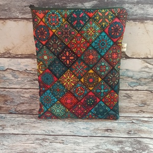 Mozaik mintás könyv tok tablet tok ebook tok zöld  - Meska.hu