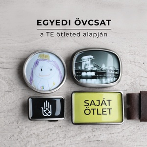Egyedi övcsat, személyre szabott ajándék - Meska.hu