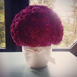 Örökvirág szülinapra, névnapra, ballagásra, anyák napjára, Otthon & Életmód, Virágdekoráció, Virágdíszek, Asztali virágdísz, Papírművészet, Mindenmás, MESKA