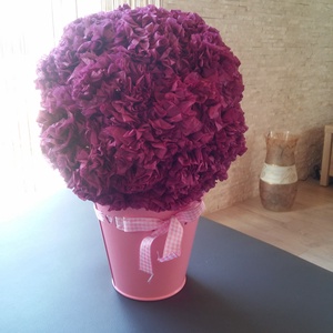 Örökvirág szülinapra, névnapra, ballagásra, anyák napjára - otthon & életmód - virágdekoráció - virágdíszek - asztali virágdísz - Meska.hu