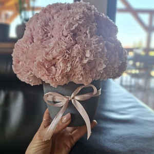 Szalvéta virág, szülinapra, névnapra, anyák napjára, ballagásra. Örökvirág. Ajándék., Otthon & Életmód, Virágdekoráció, Virágdíszek, Virágdísz kaspóban, Papírművészet, Mindenmás, MESKA