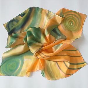 Őszi idill selyemkendő  - ruha & divat - sál, sapka, kendő - kendő - Meska.hu Őszi idill selyemkendő  - ruha & divat - sál, sapka, kendő - kendő - Meska.hu