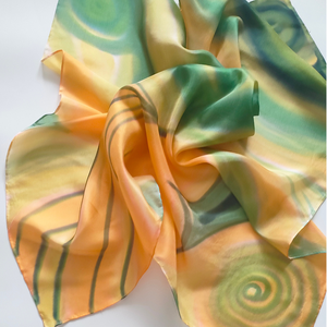 Őszi idill selyemkendő  - ruha & divat - sál, sapka, kendő - kendő - Meska.hu Őszi idill selyemkendő  - ruha & divat - sál, sapka, kendő - kendő - Meska.hu