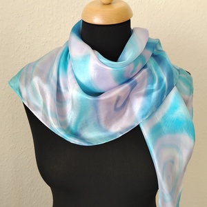 Óceán áramlós selyemkendő  - ruha & divat - sál, sapka, kendő - kendő - Meska.hu Óceán áramlós selyemkendő  - ruha & divat - sál, sapka, kendő - kendő - Meska.hu