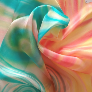 Áramlás selyemkendő Tavasz , Ruha & Divat, Sál, Sapka, Kendő, Kendő, Selyemfestés, MESKA