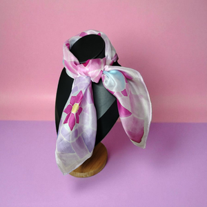 Barcelona selyemkendő - Nyár  - ruha & divat - sál, sapka, kendő - kendő - Meska.hu