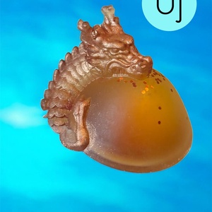 Tojásra tekeredő sárkány ékszertartó - ékszer - ékszertartó - ékszerdoboz - Meska.hu