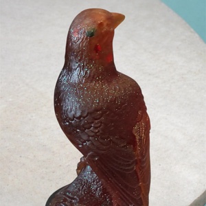 Varjú a farönkön dísztárgy - otthon & életmód - dekoráció - dísztárgy - Meska.hu