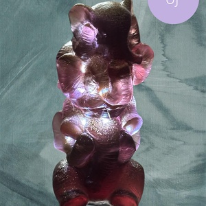 Nem hall, nem lát és nem beszél fényfüzéres elefánt szobor, Otthon & Életmód, Dekoráció, Dísztárgy, Mindenmás, MESKA