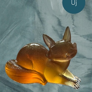 Fekvő róka dísztárgy, Otthon & Életmód, Dekoráció, Dísztárgy, Mindenmás, MESKA