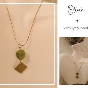 Olivin nyaklánc, Ékszer, Nyaklánc, Medál, , MESKA