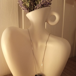 Védelmező turmalin nyaklánc , Ékszer, Nyaklánc, Medál, Ékszerkészítés, MESKA