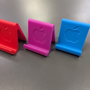 iPhone tartó, Apple logóval - otthon & életmód - tárolás & rendszerezés - asztali telefontartó - Meska.hu