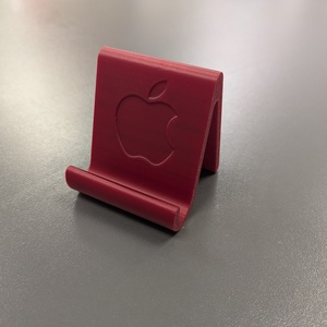 iPhone tartó, Apple logóval - otthon & életmód - tárolás & rendszerezés - asztali telefontartó - Meska.hu