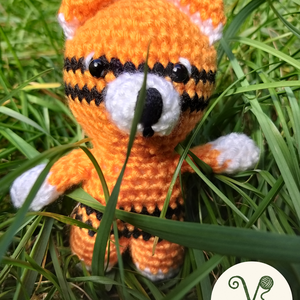 Zsombi horgolt tigris - Meska.hu