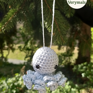 Horgolt polip - játék & sport - plüssállat & játékfigura - polip, medúza - Meska.hu