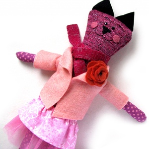 Öltöztetős cica játék -  - Meska.hu