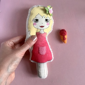 Királylány baba - játék & sport - baba & babaház - Meska.hu