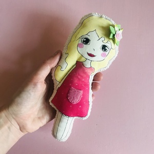 Királylány baba - játék & sport - baba & babaház - Meska.hu