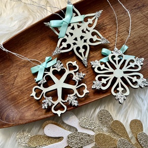 Karácsonyi díszek - karácsony - karácsonyi lakásdekoráció - karácsonyfadíszek - Meska.hu