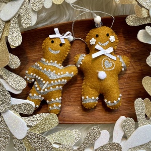 Karácsonyi díszek - karácsony - karácsonyi lakásdekoráció - karácsonyfadíszek - Meska.hu