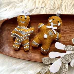 Karácsonyi díszek - karácsony - karácsonyi lakásdekoráció - karácsonyfadíszek - Meska.hu