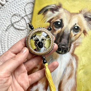 Kutyás nyaklánc - ékszer - nyaklánc - hosszú nyaklánc - Meska.hu