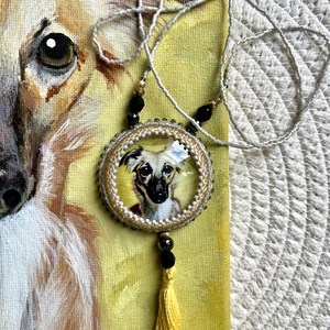 Kutyás nyaklánc - Meska.hu