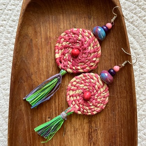 Kerek fülbevaló, Ékszer, Fülbevaló, Lógó fülbevaló, Ékszerkészítés, MESKA