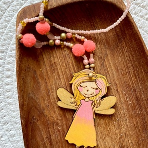 Tündér nyaklánc - ékszer - nyaklánc - gyöngyös nyaklánc - Meska.hu