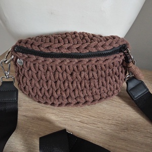 Mini crossbody , Táska & Tok, Kézitáska & válltáska, Vállon átvethető táska, Horgolás, MESKA