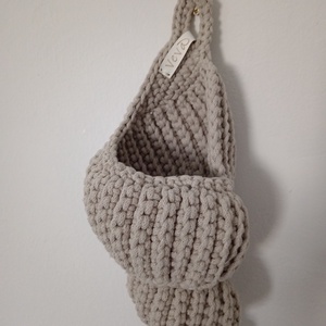 Horgolt csiga tároló  - otthon & életmód - tárolás & rendszerezés - tárolókosár - Meska.hu