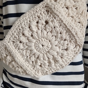 Horgolt crossbody - Summer  - táska & tok - kézitáska & válltáska - vállon átvethető táska - Meska.hu